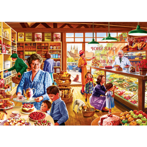  Bluebird Puzzle Nostalgic Cake Shop - 1000 pieces 