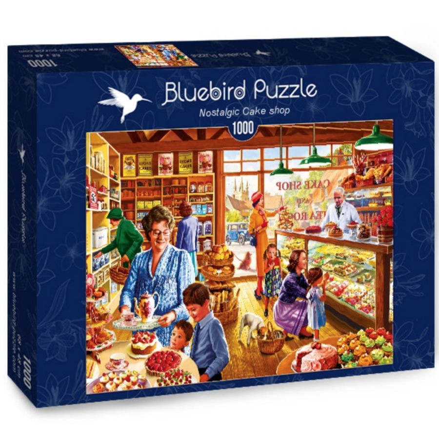 La pâtisserie nostalgique - puzzle de 1000 pièces-2