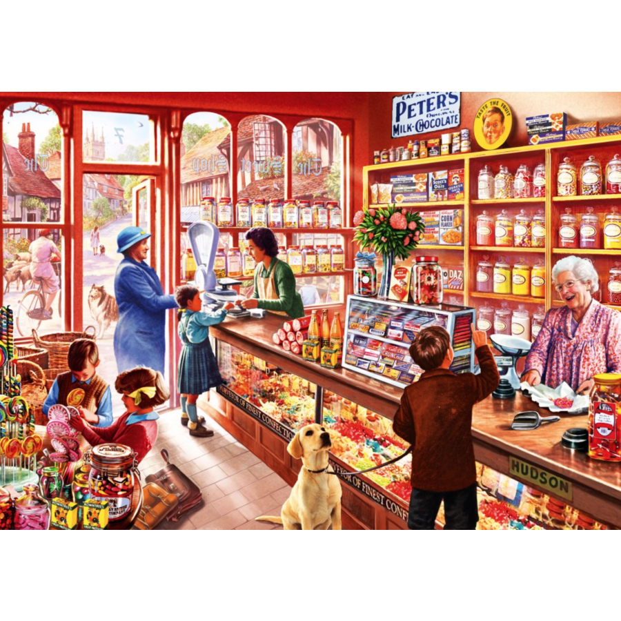 In the sweetshop - puzzle of 1000 pieces-1