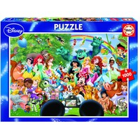 thumb-De magische wereld van Disney - 1000 stukjes-1