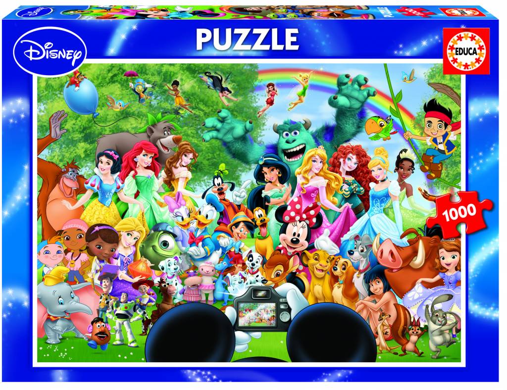 magische van Disney - 1000 stukjes - Puzzels123