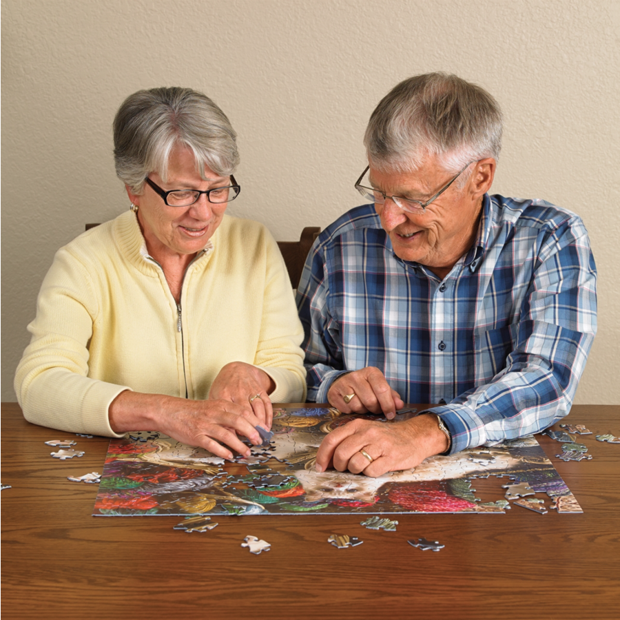 Covered Bridge - puzzle of 275 XXL pieces-2