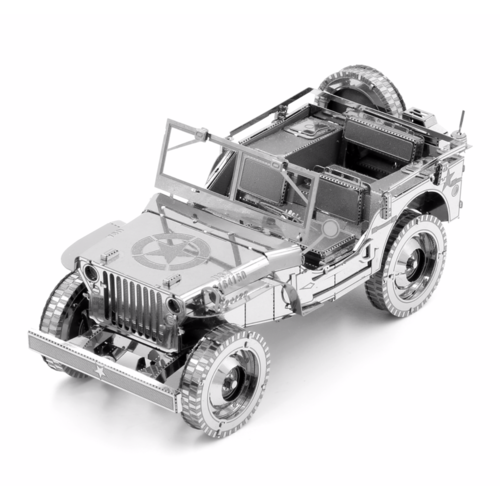  Metal Earth Willy's Overland Jeep - Iconx puzzle 3D 
