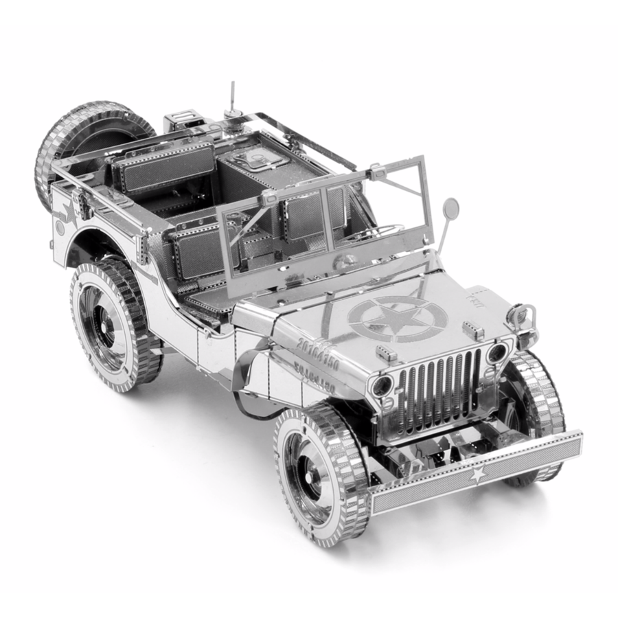 Willy's Overland Jeep - Iconx 3D puzzle-3