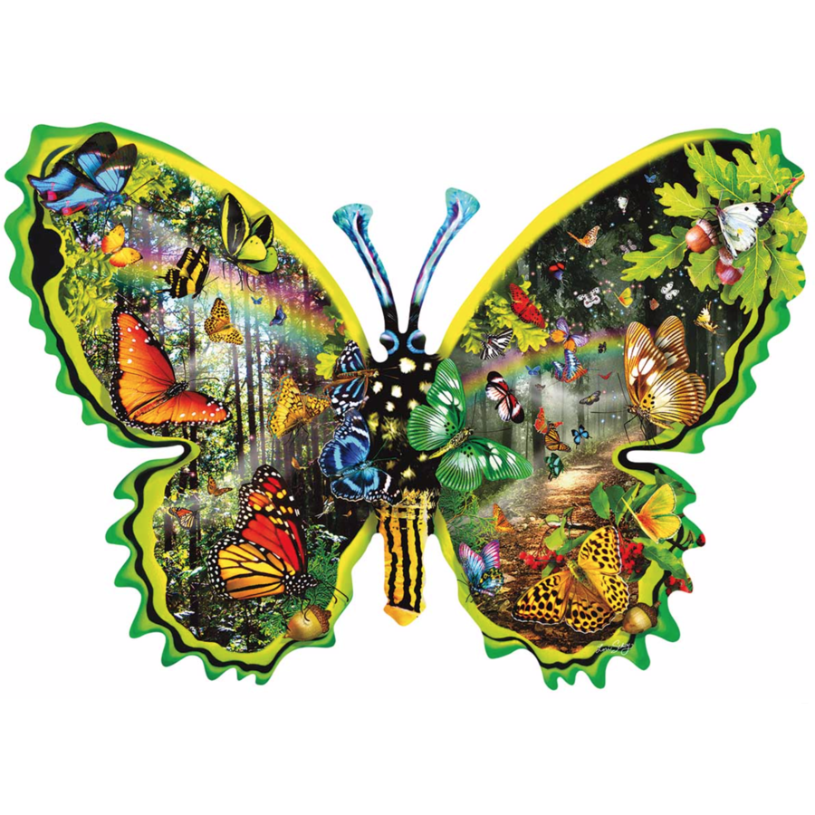 Migration des papillons  - puzzle de 1000 pièces-1
