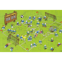 thumb-Puzzle Schtroumpf - Football déco 48 pièces-2
