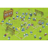 thumb-Smurf Puzzle Deco Soccer 48 pieces-2