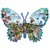 Butterfly Farm  - jigsaw puzzle of 1000 pieces