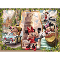 Mickey en Minnie op vakantie - puzzel van  1000 stukjes