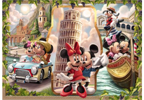  Ravensburger Mickey and Minnie on holiday -  1000 pieces 