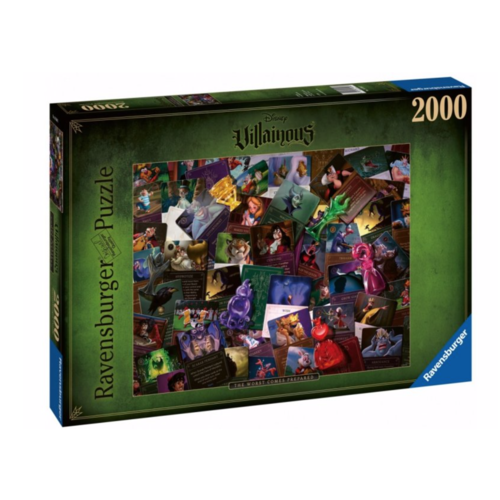  Ravensburger Villainous - All Villains  - 2000 pièces 