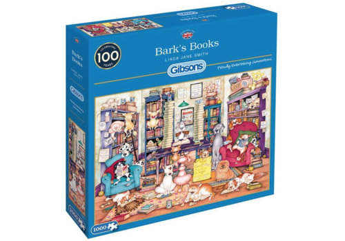  Gibsons Bark's Books  - 1000 pieces 