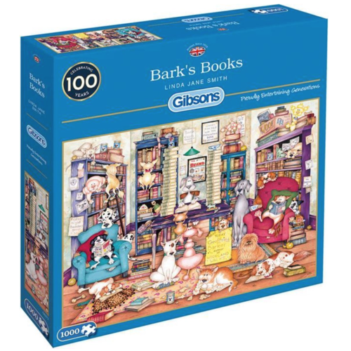  Gibsons Bark's Books  - 1000 pieces 