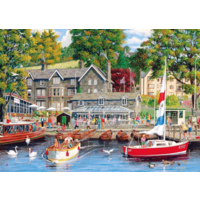 Summer in Ambleside - jigsaw puzzle of 1000 pieces