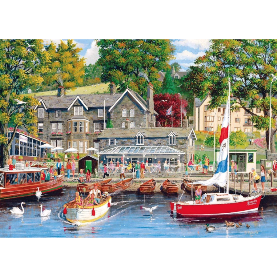 Summer in Ambleside - jigsaw puzzle of 1000 pieces-1