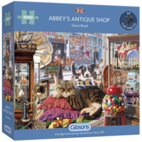 thumb-Abbey's Antique Shop  - jigsaw puzzle of 1000 pieces-1