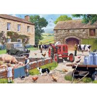 thumb-Life on the Farm - jigsaw puzzle of 1000 pieces-1