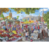 Gibsons Market Day in Norwich - jigsaw puzzle of 1000 pieces