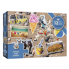 Gibsons Le bord de mer - puzzle de 12 XXL pièces