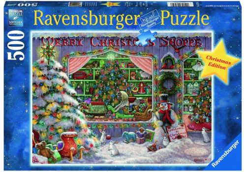  Ravensburger De Kerstwinkel - 500 stukjes 