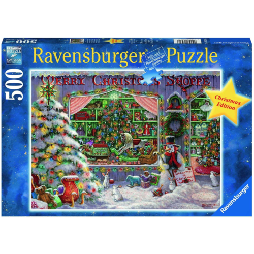  Ravensburger De Kerstwinkel - 500 stukjes 