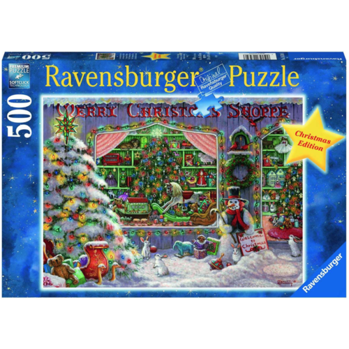  Ravensburger The Christmas Shop - 500 pieces 