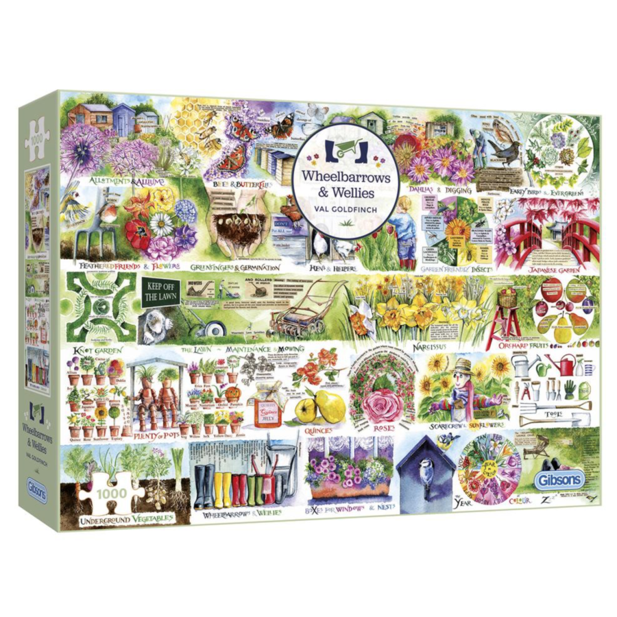 Tout pour le jardin - puzzle de 1000 pièces-2