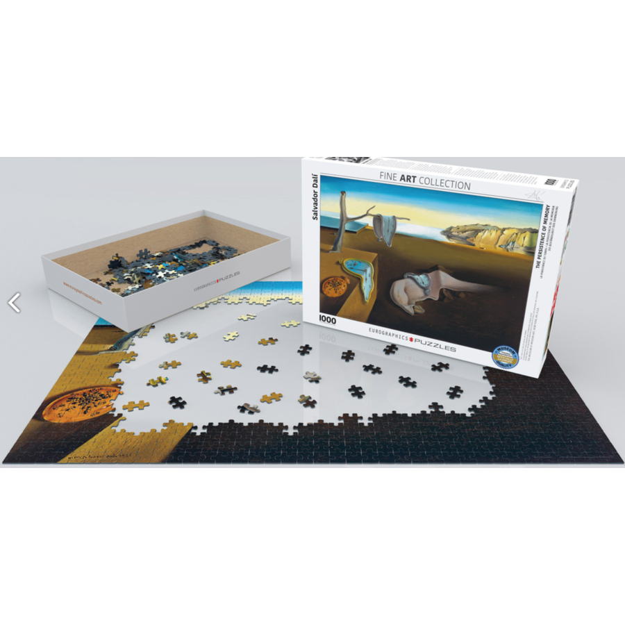 Salavador Dali - The persistence of memory - 1000 pieces - jigsaw puzzle-2