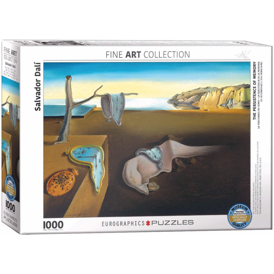 Salavador Dali - The persistence of memory - 1000 pieces - jigsaw puzzle-1