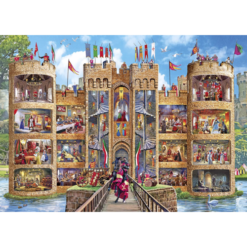  Gibsons Castle Cutaway - 1000 pieces 