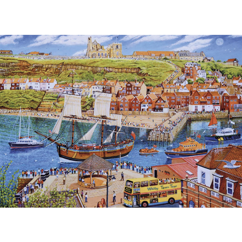  Gibsons The Endeavour in Whitby - 1000 pieces 