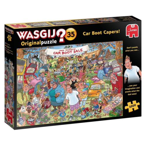  Jumbo Wasgij Original 35 - Car Boot Capers! - 1000 pieces 