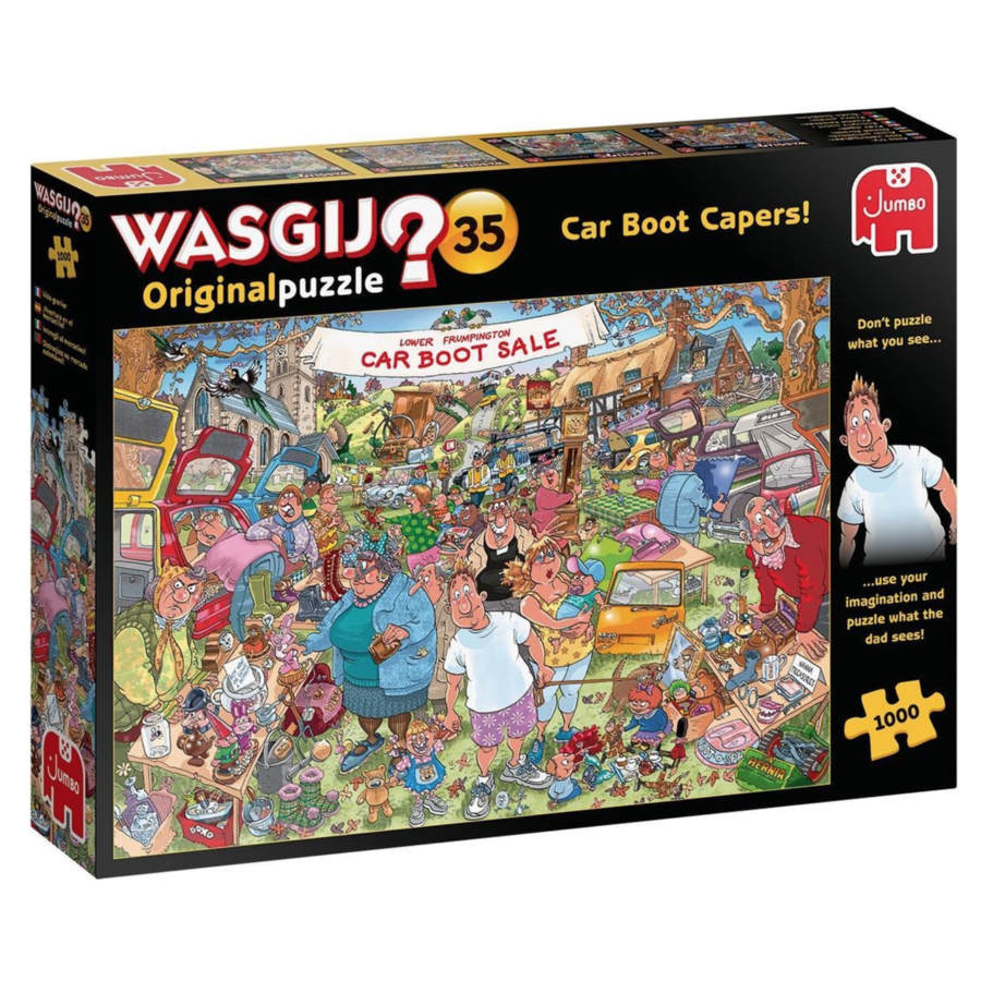 Wasgij Original 35 - Car Boot Capers! - 1000 pièces-1