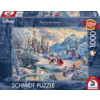 Schmidt Beauty and the Beast Winter - Thomas Kinkade - puzzel van 1000 stukjes