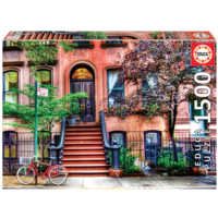 thumb-Greenwich village - jigsaw puzzle of 1500 pieces-1