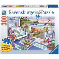thumb-Terrace by the sea - 300 XXL pieces - jigsaw puzzle-1