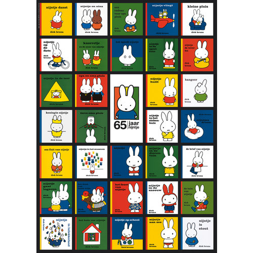  Ravensburger Le 65e anniversaire de Miffy -  1000 pièces 