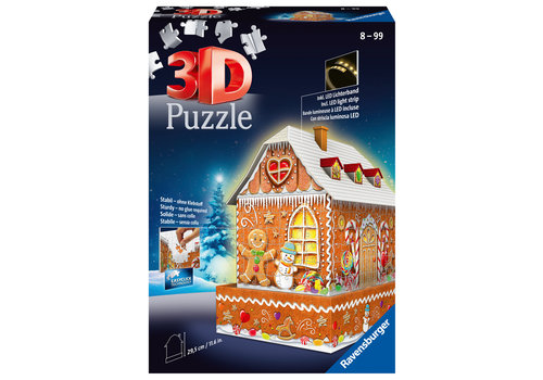  Ravensburger Peperkoekenhuisje - 3D puzzel - 216 stukjes 