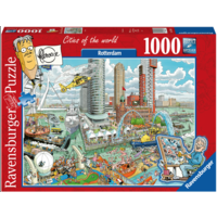 thumb-Rotterdam - Fleroux - puzzel van 1000 stukjes-1