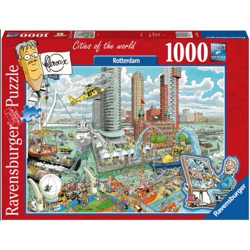  Ravensburger Rotterdam  - Fleroux - 1000 pièces 