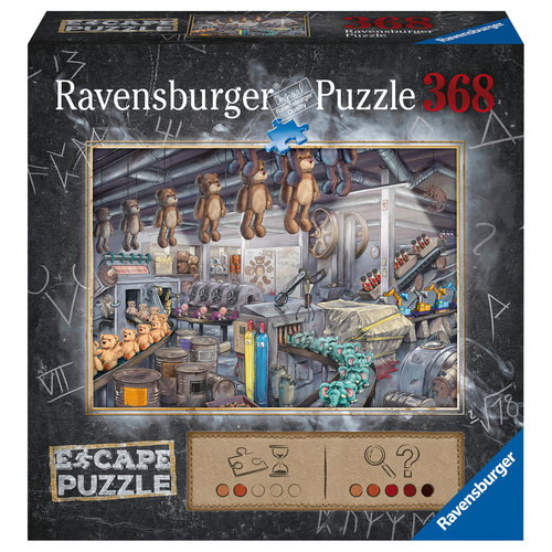  Ravensburger Escape Puzzel: De speelgoedfabriek - 368 stukjes 