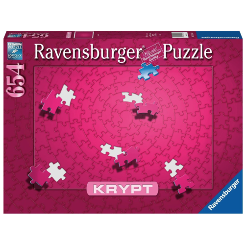  Ravensburger Krypt - PINK - 654 stukjes 