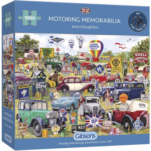  Gibsons Motoring Memorabilia - 1000 pieces 