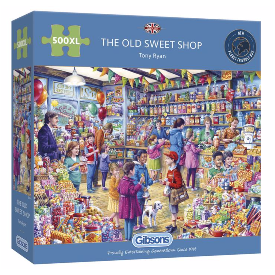 The Old Sweet Shop - puzzle of 500XL pieces-1