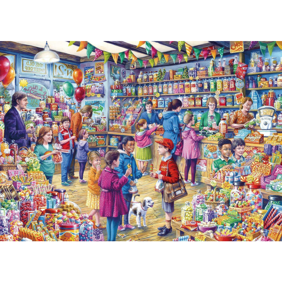 The Old Sweet Shop - puzzle of 500XL pieces-2