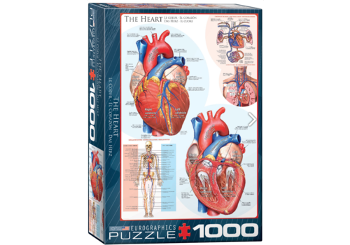  Eurographics Puzzles Le coeur - 1000 pièces 