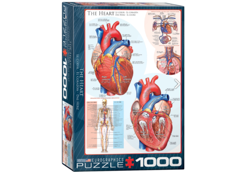  Eurographics Puzzles The heart - 1000 pieces 
