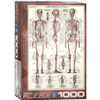 thumb-Het skeletsysteem  - puzzel van 1000 stukjes-1