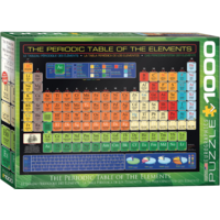 thumb-The periodic table of the elements - 1000 pieces - jigsaw puzzle-1