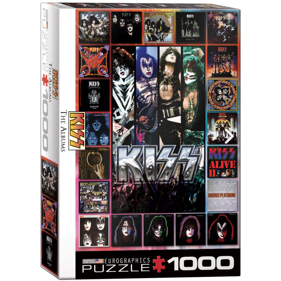 KISS - The Album - 1000 pieces - jigsaw puzzle-1